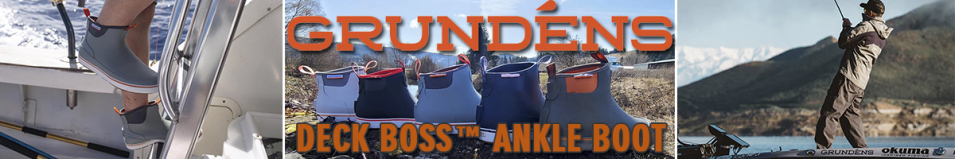 Grundens Deck Boss Ankle Boot, Capers