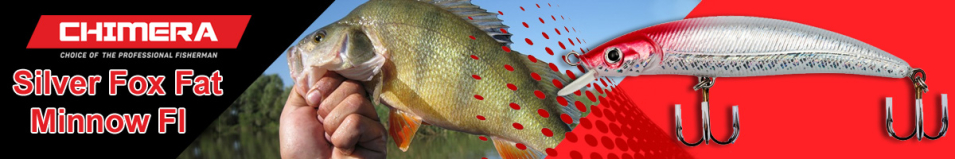 Chimera Silver Fox Fat Minnow Fl 100mm/13g