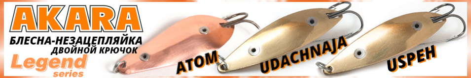 Akara Legend Uspeh двойник 70 мм 13 гр.