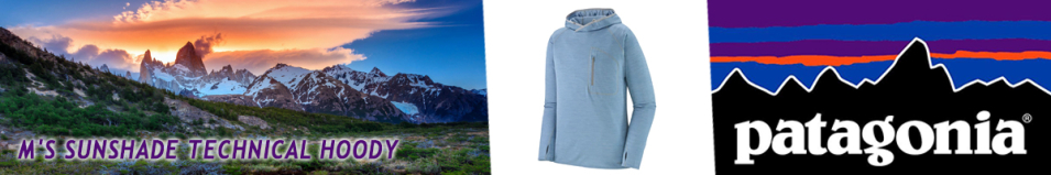 Patagonia M's Sunshade Technical Hoody Berlin Blue (BELB)