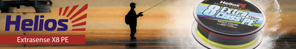 Helios Extra Class 8 PE Braid Multicolor 135m