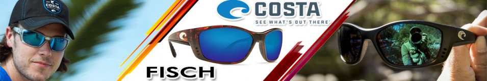 Costa Fisch 580 P Tortoise/Blue Mirror