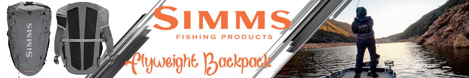 Simms Flyweight Backpack, Smoke, 25L