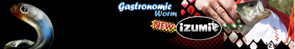 Izumi Gastronomic Worm Shadtail 95