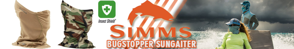 Simms BugStopper Sungaiter, Woodland Camo
