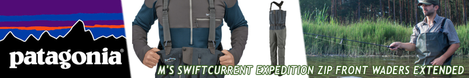 Patagonia M's Swiftcurrent Expedition Zip Front Waders, FGE