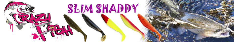 Crazy Fish Slim Shaddy 3.2"