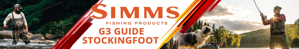 Simms G3 Guide Stockingfoot, Riparian Camo