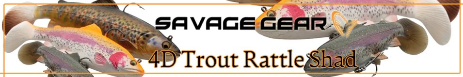 Savage Gear 4D Trout Rattle Shad 12.5cm 35g MS