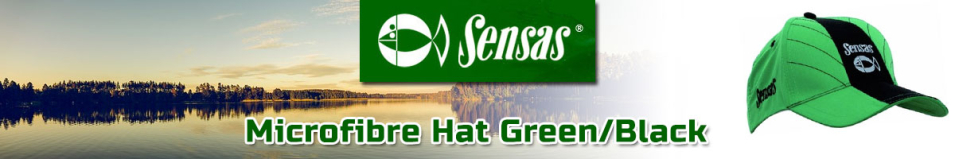 Sensas Microfibre Hat Green/Black
