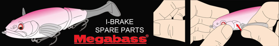 Megabass I-Brake Spare Parts