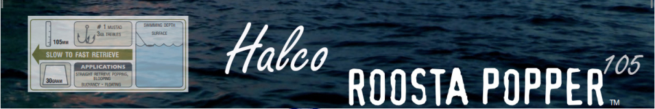 Halco Roosta Popper 105