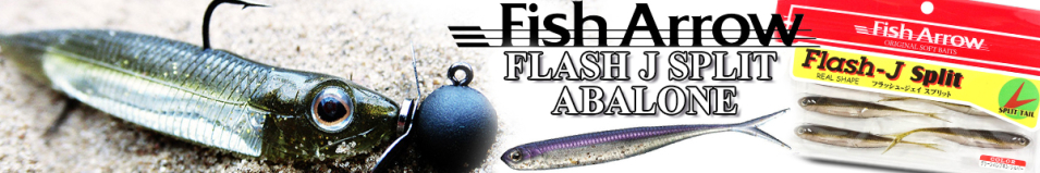 Fish Arrow Flash J Split Abalone 3"