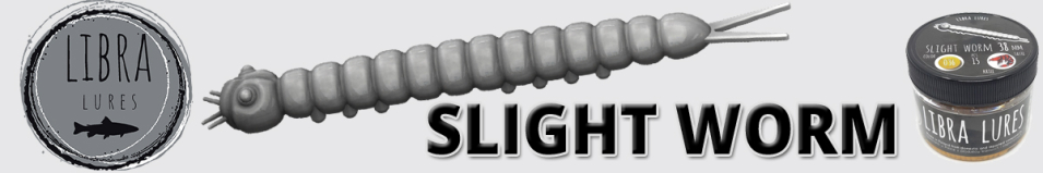 Libra Lures Slight Worm 38 (Криль)