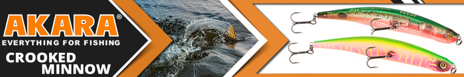 Akara Crooked Minnow 110F 10 гр.