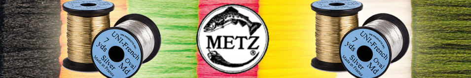 Metz French Tinsel Oval Small Silver