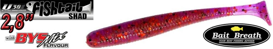 Bait Breath U30 Fish Tail Shad 2.8"