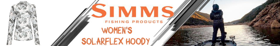 Simms Women's SolarFlex Hoody, Regiment Camo Cinder