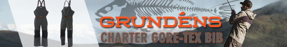 Grundens Charter Gore-Tex Bib, Anchor