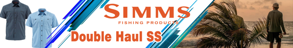 Simms Double Haul SS Shirt Dark Moon