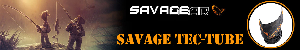 Savage Gear Black Savage Tec-Tube w/Fleece