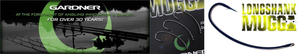 Gardner Long Shank Mugga Hooks