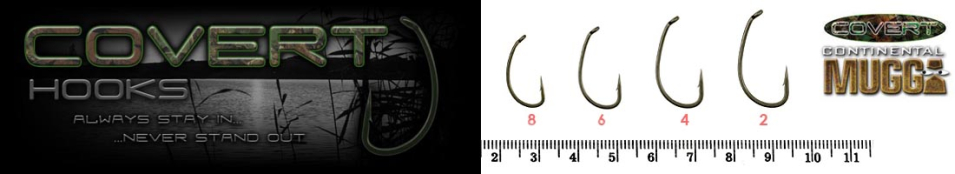 Gardner Covert Continental Mugga Hooks