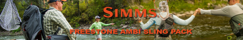 Simms Freestone Ambi Sling Pack Steel 18L
