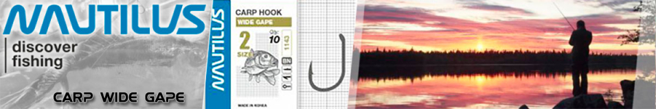 Nautilus Carp Wide gape 1143BN