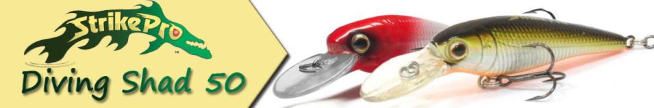 Strike Pro Diving Shad 50 (JL-015F)