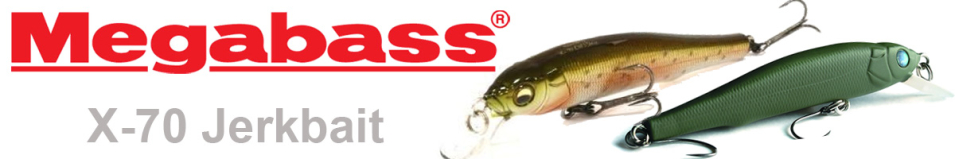 Megabass X-70 Jerkbait