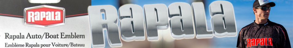 Эмблема Rapala на автомобиль/катер