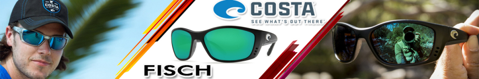 Costa Fisch 580 P Black/Green Mirror