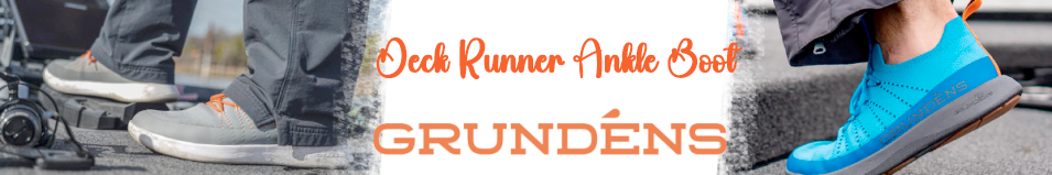 Grundens Deck-Runner Ankle Boot, Smoke