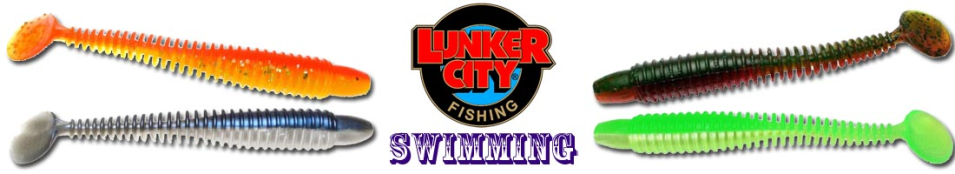 Lunker City Swimming Ribster 4"