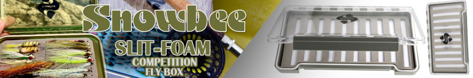 Snowbee Slit-Foam Competition Fly Box