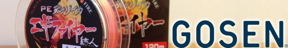 Gosen AorIIka Egi Fire Braid 120m