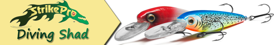 Strike Pro Diving Shad 70 (JL-006F)