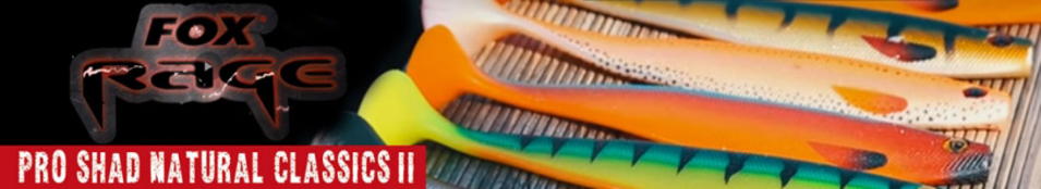 Fox Rage Pro Shad Natural Classics II 5.5"