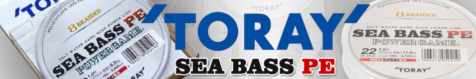 Toray Sea Bass Power Game 100м White