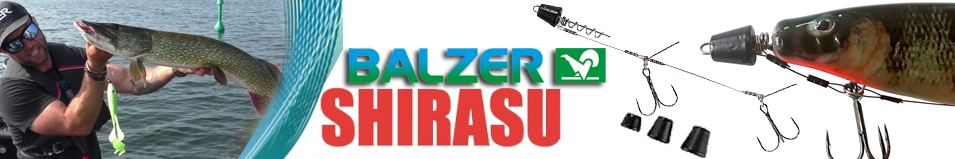 Balzer Shirasu Pike Screw In Pike Black