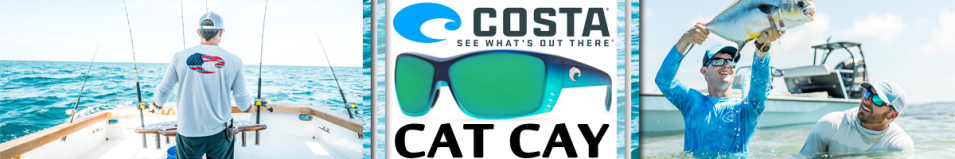 Costa Cat Cay 580 P Mt.Caribbean Fade/Green Mirror