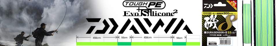 Daiwa ISO Durasensor × 8SS＋Si2 150m