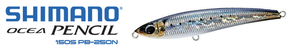 Shimano Ocea Pencil 150S PB-250N