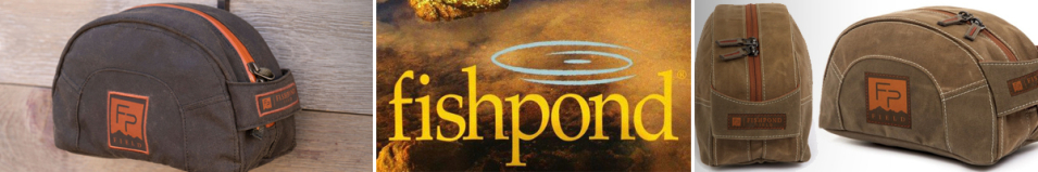 Fishpond Cabin Creek Toiletry Kit Earth