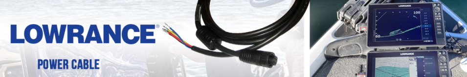 Lowrance Power Cable 2m (6.5ft) (000-00128-001)