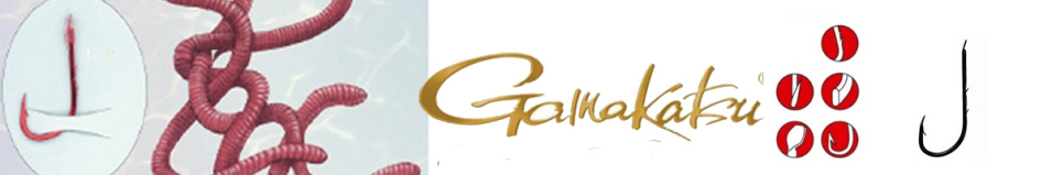 Gamakatsu BKS-5260R Red Worm