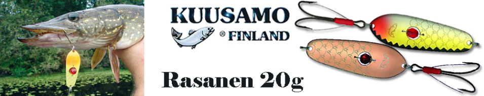 Kuusamo Rasanen 20g (бусинка,незацеп.)
