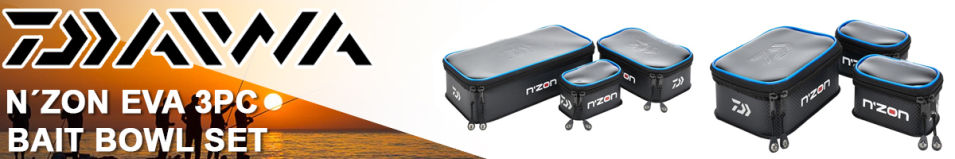 Daiwa N´Zon EVA 3PC Bait Bowl Set