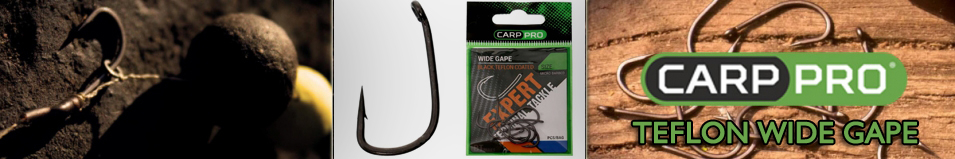 Carp Pro Teflon Wide Gape